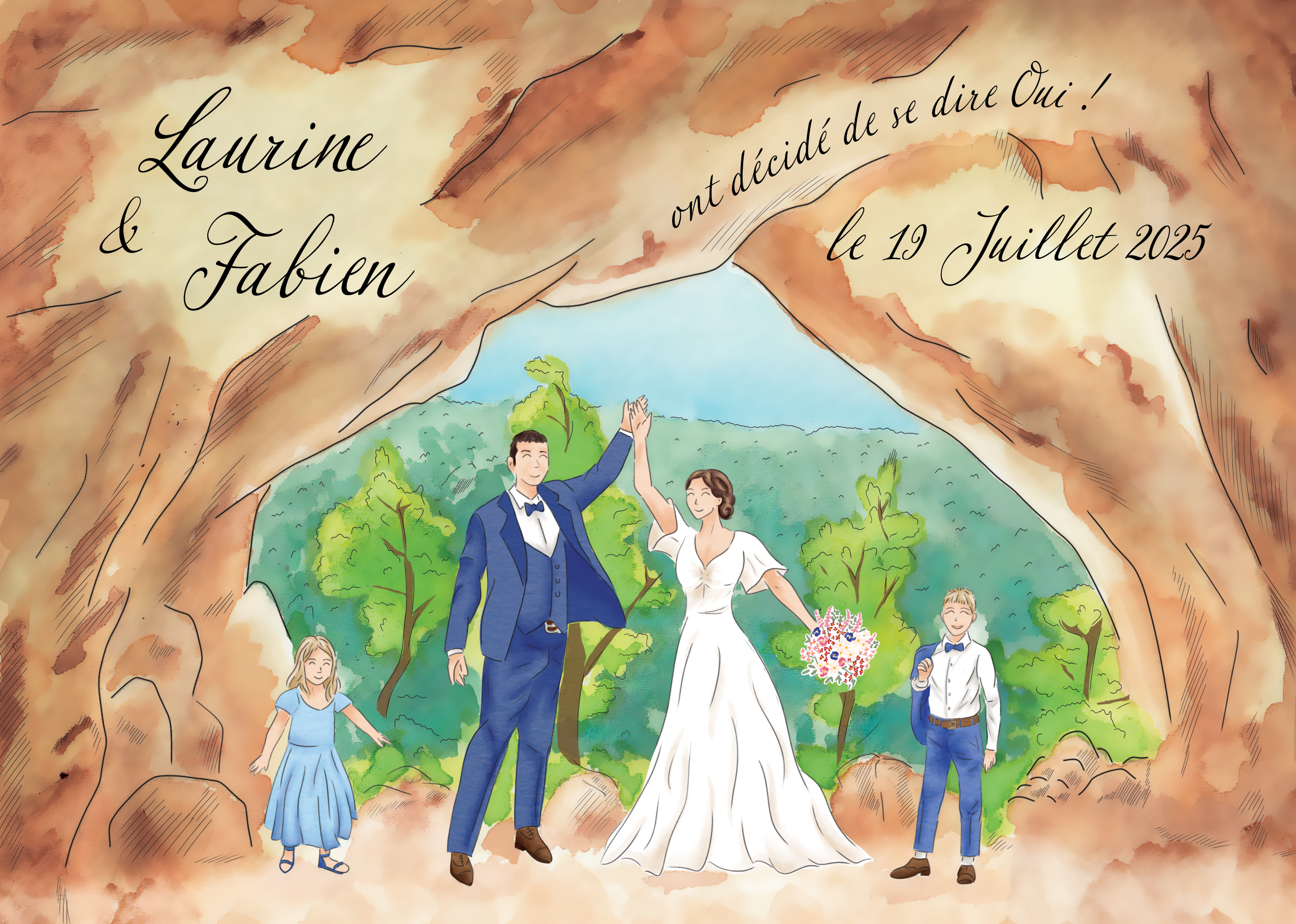 faire-part Laurine et Fabien recto v3